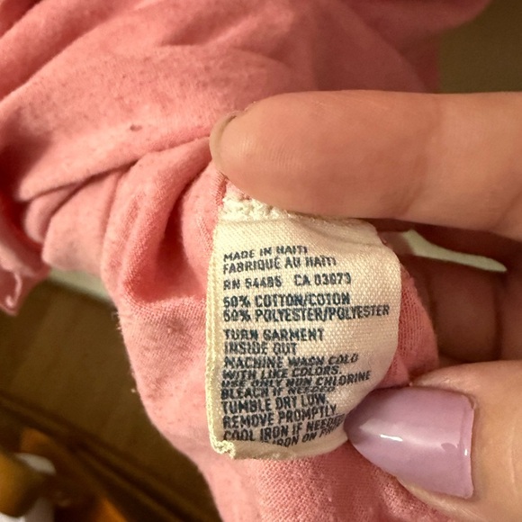 American Eagle Outfitters Pink Graphic Tee Short Sleeve - Picture 4 of 4